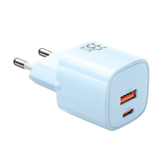 slomart mcdodo mrežni polnilec 33W ch-0154 usb-c, usb-a (modri)