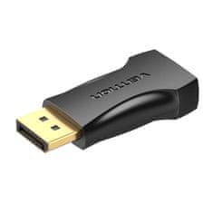 Vention hdmi adapter, ženski hdmi na moški prikazovalnik, 4k@30hz (črn)