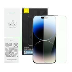 BASEUS Zaščita zasebnosti Kaljeno steklo Baseus Crystal Series IP 14 PRO MAX