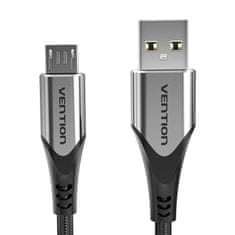 Vention kabel usb 2.0 a do micro-b 3a 3m vention coahi szary