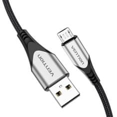 Vention kabel usb 2.0 a do micro-b 3a 3m vention coahi szary