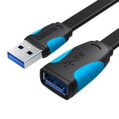 Vention vention usb3.0 flat extender vas-a13-b300 3m black