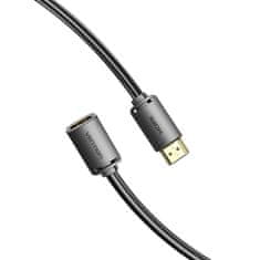 Vention HDMI 2.0 Male to HDMI 2.0 Female Extension Cable Vention AHCBF 1m, 4K 60Hz, (Black)
