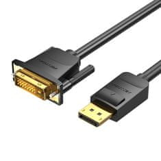 Vention Kabel DisplayPort na DVI (24+1) 1,5 m Vention HAFBG 1080P 60Hz (črn)