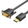 kabel displayport do dvi 2m vention hafbh (czarny)