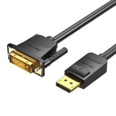 Vention Kabel DisplayPort na DVI (24+1) 2m Vention HAFBH 1080P 60Hz (črn)