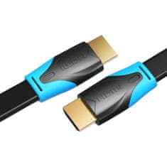 Vention Ravni kabel HDMI Vention VAA-B02-L100 1m 4K 60Hz (črn)