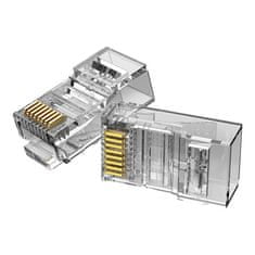 Vention Plug RJ45 CAT6 UTP Connector Vention IDDR0-100 Transparent 100 pcs.