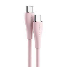 Vention Kabel USB-C 2.0 do USB-C Vention TAWPG 1,5 m, PD 100 W, roza silikon