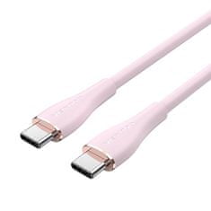 Vention Kabel USB-C 2.0 do USB-C Vention TAWPG 1,5 m, PD 100 W, roza silikon