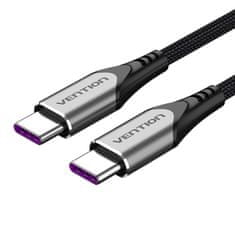 Vention Kabel USB-C 2.0 do USB-C Vention TAEHD 0,5 m PD 100 W siva