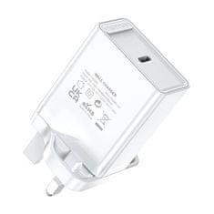 Vention Stenski polnilec USB-C Vention FADW0-UK 20W UK White