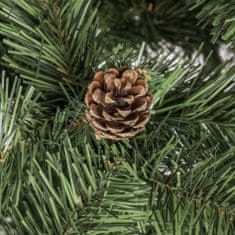 Aga Božično drevo Aga 180 cm z borovimi storži