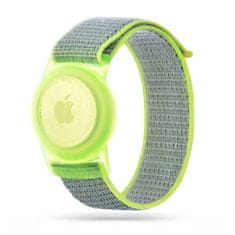 Tech-protect TECH-PROTECT NAJLON ZA OTROKE APPLE AIRTAG LIME