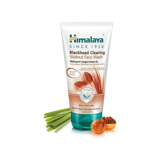 Himalaya Izdelki za osebno nego bela Blackhead Clearing Walnut Face Wash