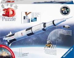 Ravensburger 3D sestavljanka Vesoljska raketa Saturn V 504 kosov