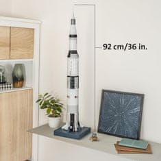 Ravensburger 3D sestavljanka Vesoljska raketa Saturn V 504 kosov