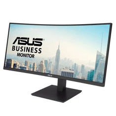 ASUS VA34VCPSN ukrivljen monitor, 86,36cm (34), VA, UWQHD, 100Hz, Adaptive-Sync (90LM08JJ-B01170)