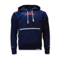 Nike Športni pulover 183 - 187 cm/L Standard Issue Hoodie College Navy Pale Ivory
