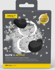 Jabra Elite 8 Active slušalke, črne