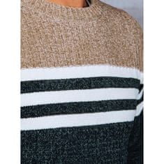 Dstreet Moški pulover PIKAR temno zelena wx2188 XL