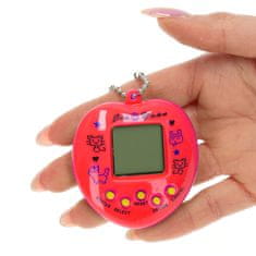 WOWO Tamagotchi Toy 49 v 1 - Elektronska Tamagotchi Toy 49 v 1 v rdeči barvi