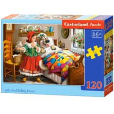 WOWO Puzzle Rdeča kapica CASTORLAND - CASTORLAND Puzzle Little Red Riding Hood 120 kosov za otroke 6+ let