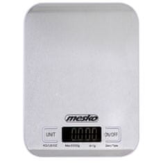 WOWO Elektronska kuhinjska tehtnica - Mesko MS 3169 White Inox, Max 5kg/1g