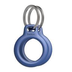 Belkin Secure AirTag etui z obeskom za ključe - modri - dvojno pakiranje
