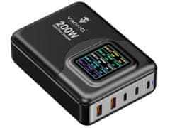 Viking Polnilec USB GaN 200W PD PRO