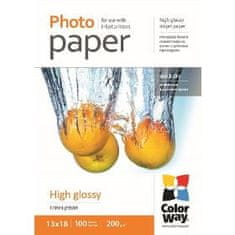 ColorWay Fotopapir High Gl. 13x18 100 kosov