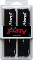 Kingston FURY Beast/DDR5/128GB/5200MHz/CL40/4x32GB/črna