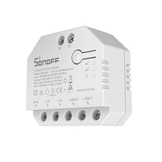 Sonoff DUAL R3 Rele 2 kanala, merjenje energije rolet