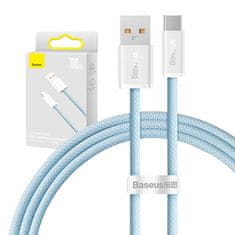 BASEUS kabel usb na usb-c baseus dynamic series, 100 W, 1 m (modri)