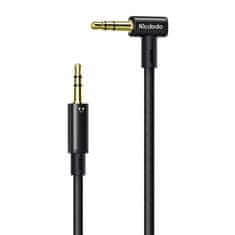 Mcdodo aux mini jack 3,5 mm kabel mcdodo ca-7590, kotni, 1,2 m (črn)