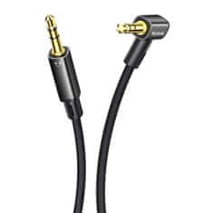 Mcdodo aux mini jack 3,5 mm kabel mcdodo ca-7590, kotni, 1,2 m (črn)