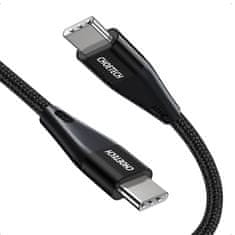 Choetech choetech xcc-1003 kabel usb-c do usb-c, pd 60w 1,2 m (črn)