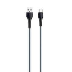 LDNIO LDNIO LS522 USB - USB-C 2m kabel (sivo-modri)