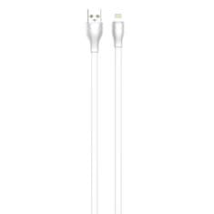 LDNIO Kabel USB Lightning ldnio ls550, 2,4a, 0,2 m (bel)