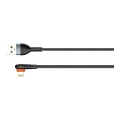 LDNIO Kabel USB na Lightning LDNIO LS562, 2,4A, 2 m (črn)