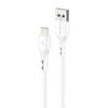 kabel usb do lightning foneng x36, 2.4a, 2m (biały)