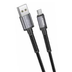 Foneng foneng x83 micro usb kabel, 2.1a, 1m (črn)