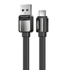 REMAX kabel usb-c remax platinum pro, 1m, 2,4a (črn)