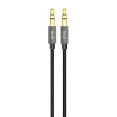 Budi pomožni kabel mini jack 3,5 mm do mini jack 3,5 mm budi, 1,2 m (črn)