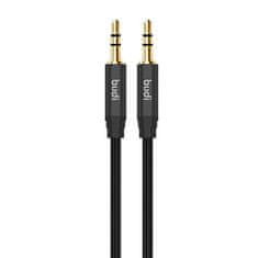 Budi pomožni kabel mini jack 3,5 mm do mini jack 3,5 mm budi, 1 m (črn)