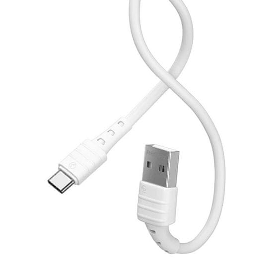 REMAX Kabel USB-C Remax Zeron, 1 m, 2,4 A (bel)