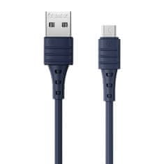 REMAX USB mikro kabel remax zeron, 1m, 2.4a (modri)