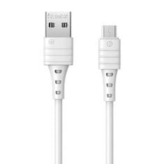 REMAX USB mikro kabel remax zeron, 1m, 2,4a (bela)