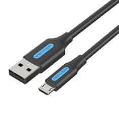 Vention polnilni kabel usb 2.0 do micro usb vention colbf 1m (črn)