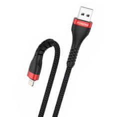 Foneng kabel usb do lightning foneng x82 iphone 3a, 1m (czarny)